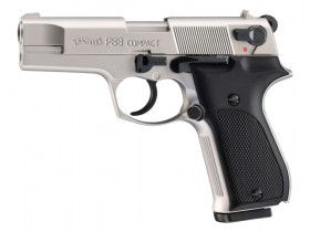 Pištoľ exp. Walther P88 Compact nickel, kal. 9mm P.A.K.